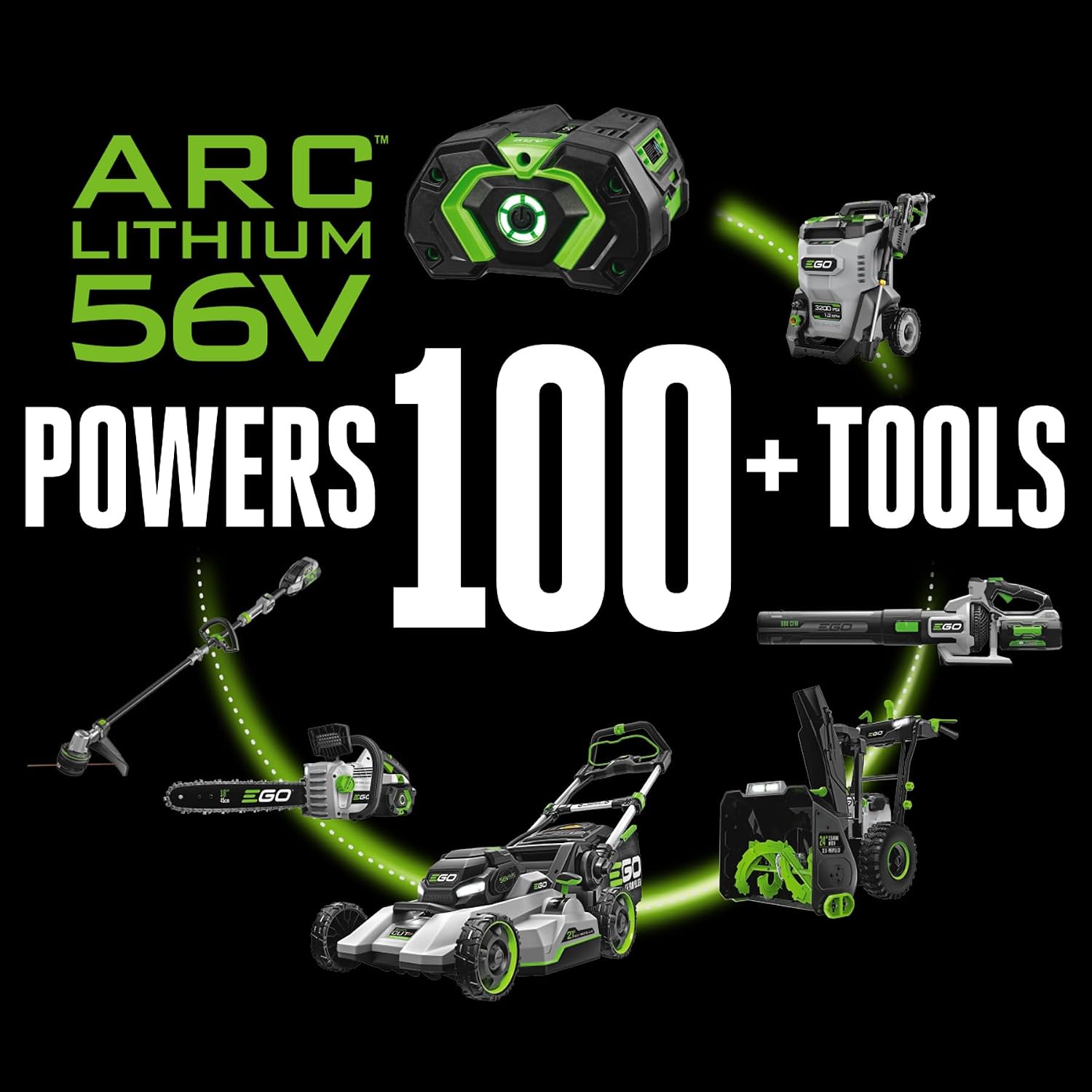 EGO POWER+ 21" Cordless Electric Lawn Mower with Battery, Charger - LM2114 - Image 8
