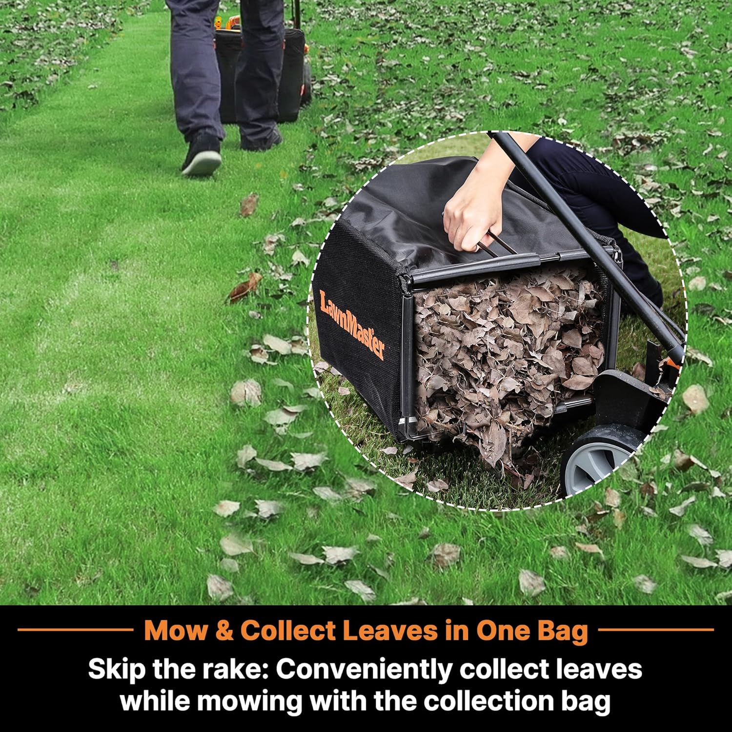 LawnMaster MEB1114K Electric Corded Lawn Mower 15-Inch 11AMP - Image 9